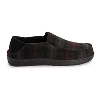 Muk Luks Owen Fll Fit Slipper Mens Memory Foam Slip Resistant Slip-On Slippers