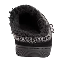 Muk Luks Gabriel Leo Clog Mens Memory Foam Slip Resistant Slip-On Slippers