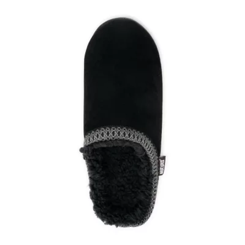 Muk Luks Gabriel Leo Clog Mens Memory Foam Slip Resistant Slip-On Slippers