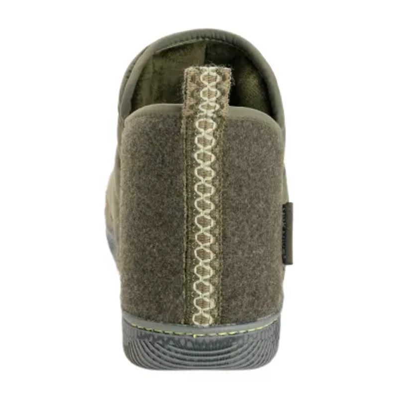 Muk Luks Weston Slipper Mens Memory Foam Slip Resistant Slip-On Slippers