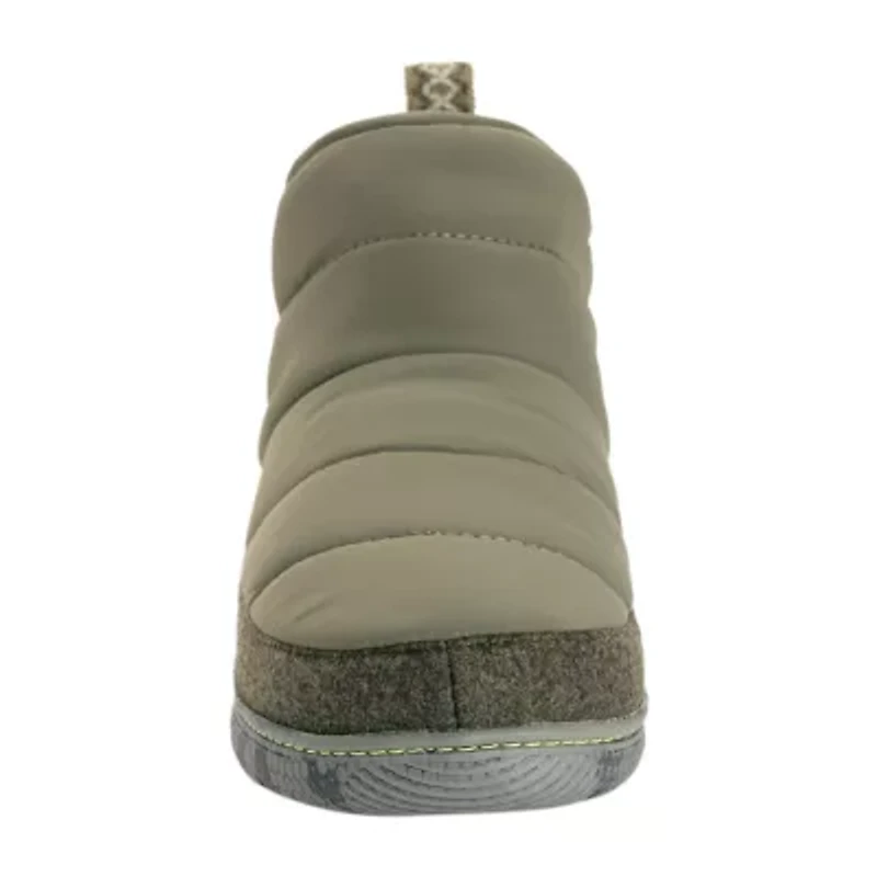 Muk Luks Weston Slipper Mens Memory Foam Slip Resistant Slip-On Slippers
