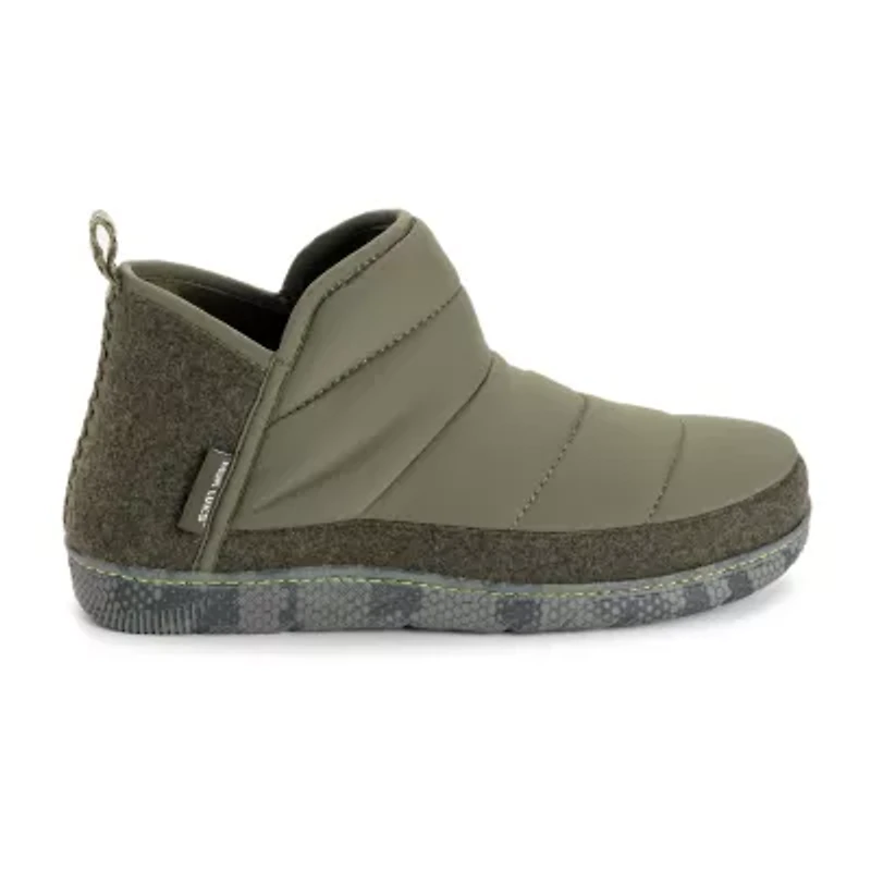 Muk Luks Weston Slipper Mens Memory Foam Slip Resistant Slip-On Slippers