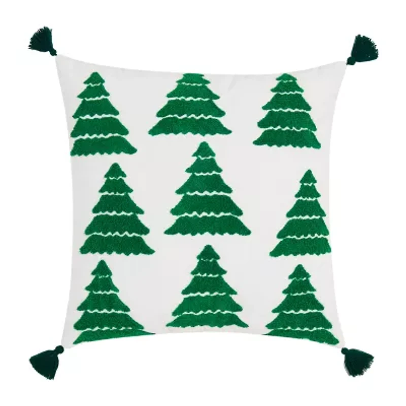 Truly Soft Winter Tree Decorative Bed Pillow
