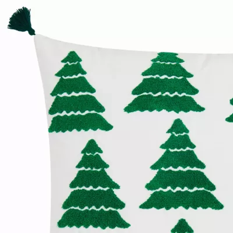 Truly Soft Winter Tree Decorative Bed Pillow