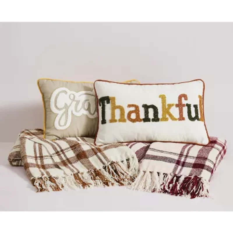Truly Soft Grateful Decorative Bed Pillow