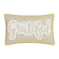 Truly Soft Grateful Decorative Bed Pillow