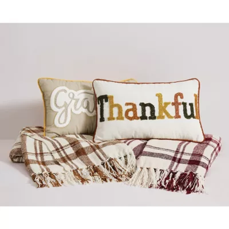 Truly Soft Thankful Decorative Bed Pillow