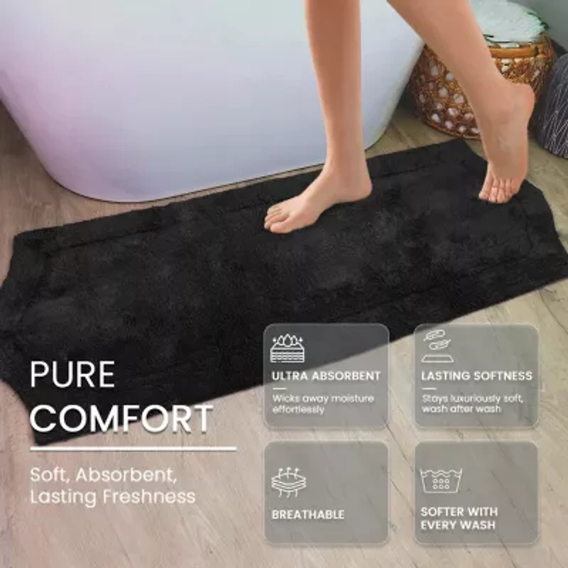 Home Weavers Inc Waterford Round Bath Rug