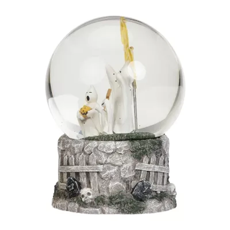 Roman 7h Lighted Ghost Dome With Boo Light Halloween Tabletop Decor