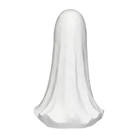 Roman 12"H Lighted Boo Ghost With Swirling Bats Halloween Tabletop Decor