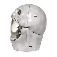 Roman 7" Lighted Skull Swirl Halloween Tabletop Decor