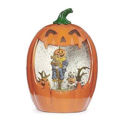 Roman 9h Lighted Swirl Jack O Lantern Halloween Tabletop Decor