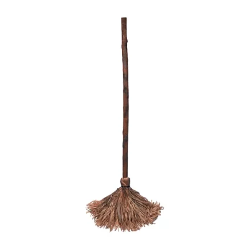 Roman 47h Haunted Dancing Broom Halloween Tabletop Decor