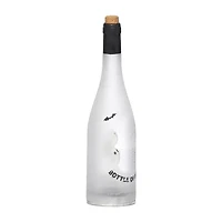 Roman 12"H Lighted Swirl Bottle Of Boos Halloween Tabletop Decor