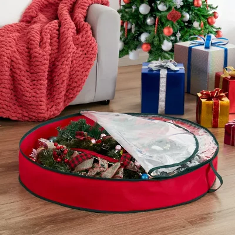 Baum Christmas 36 Inch Wreath Storage Bag