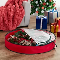 Baum Christmas 36 Inch Wreath Storage Bag
