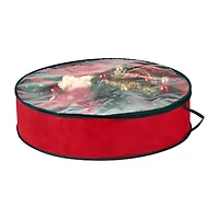 Baum Christmas 2-pc. 25 Inch Wreath Storage Bag