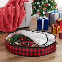 Baum Christmas 36 Inch Wreath Storage Bag