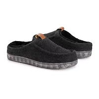 Muk Luks Miles Clog Mens Memory Foam Slip Resistant Slip-On Slippers