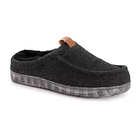 Muk Luks Miles Clog Mens Memory Foam Slip Resistant Slip-On Slippers