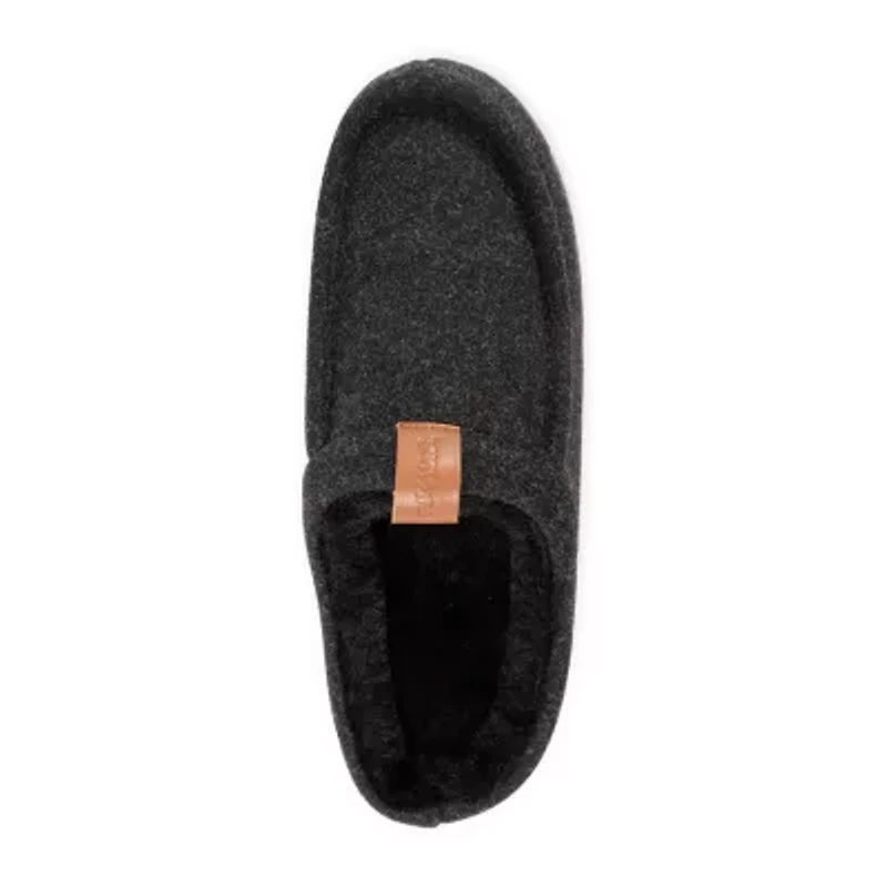 Muk Luks Miles Clog Mens Memory Foam Slip Resistant Slip-On Slippers