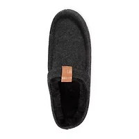 Muk Luks Miles Clog Mens Memory Foam Slip Resistant Slip-On Slippers