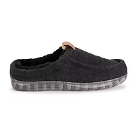 Muk Luks Miles Clog Mens Memory Foam Slip Resistant Slip-On Slippers