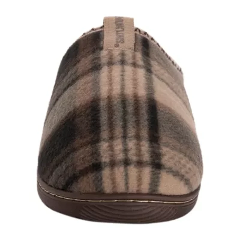 Muk Luks Jaydon Clog Mens Memory Foam Slip Resistant Slip-On Slippers