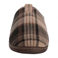 Muk Luks Jaydon Clog Mens Memory Foam Slip Resistant Slip-On Slippers