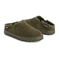 Muk Luks Matt Mens Memory Foam Slip Resistant Slip-On Slippers