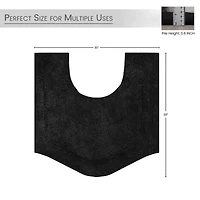 Home Weavers Inc Waterford Quick Dry 20X20 Inch Bath Rug