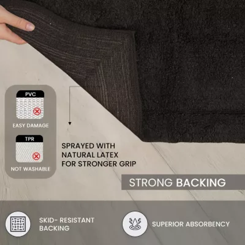 Home Weavers Inc Waterford Quick Dry 24X40 Inch Bath Rug