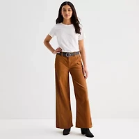 a.n.a Womens Wide Leg High Rise Trouser