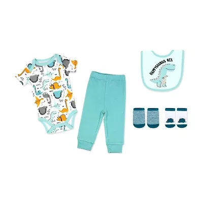 3 Stories Trading Company Boys 5-pc. Baby Clothing Set
