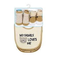 3 Stories Trading Company Baby Unisex 6-pc. Baby Clothing Set