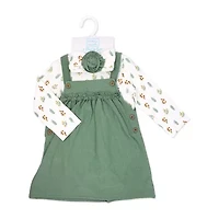 3 Stories Trading Company Baby Girls Active Floral 3-pc. Dress Set