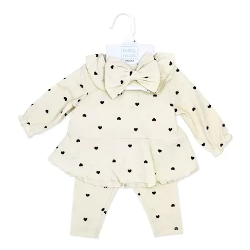 3 Stories Trading Company Baby Girls 3-pc. Legging Set