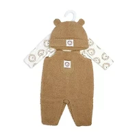 3 Stories Trading Company Boys 3-pc. Jumpsuit Set