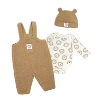 3 Stories Trading Company Boys 3-pc. Jumpsuit Set