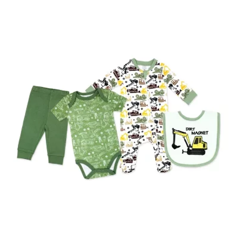 3 Stories Trading Company Baby Boys 4-pc. Clothing Set