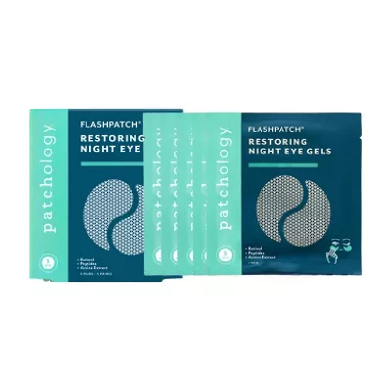 Patchology Flashpatch Restoring Night Eye Gels 5 Pair
