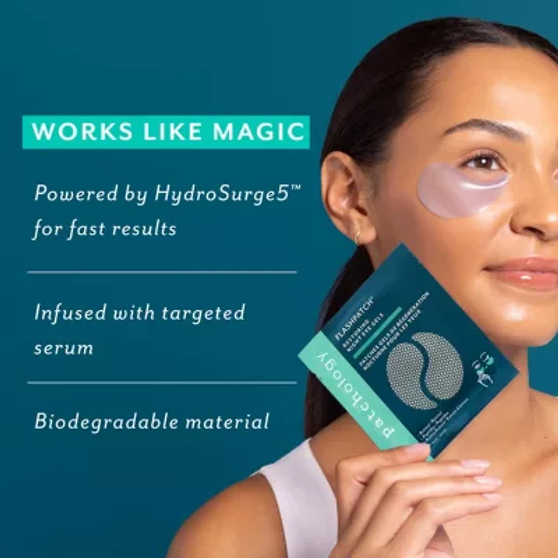 Patchology Flashpatch Restoring Night Eye Gels 5 Pair