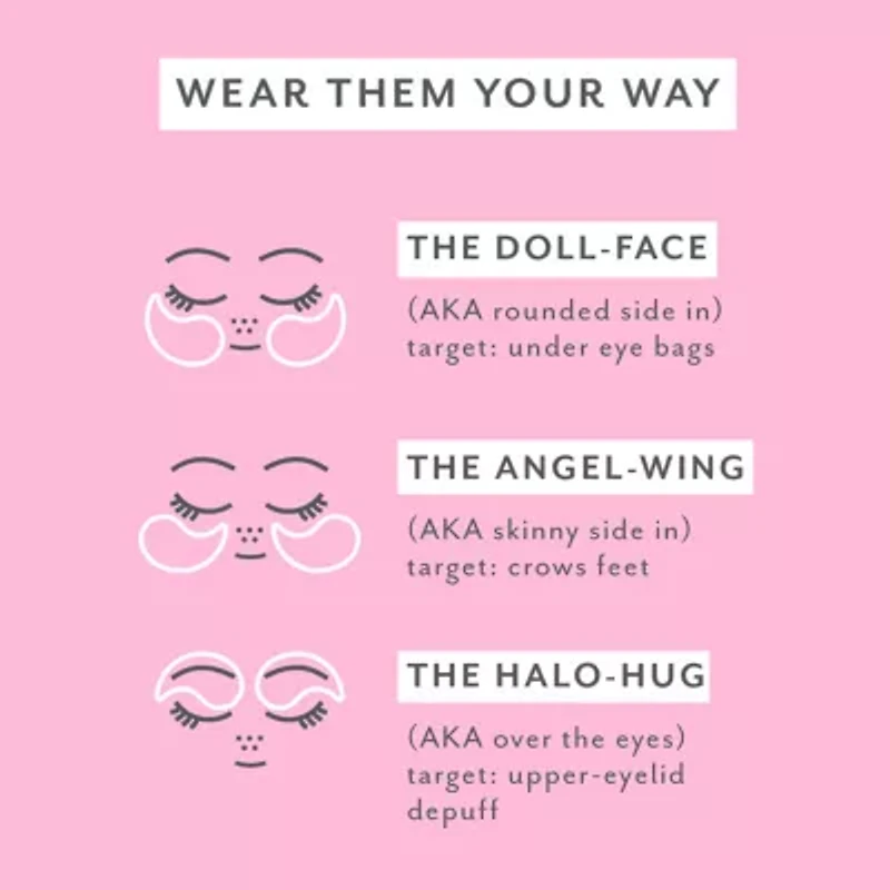 Patchology Serve Chilled Rose Eye Gels 5 Pair