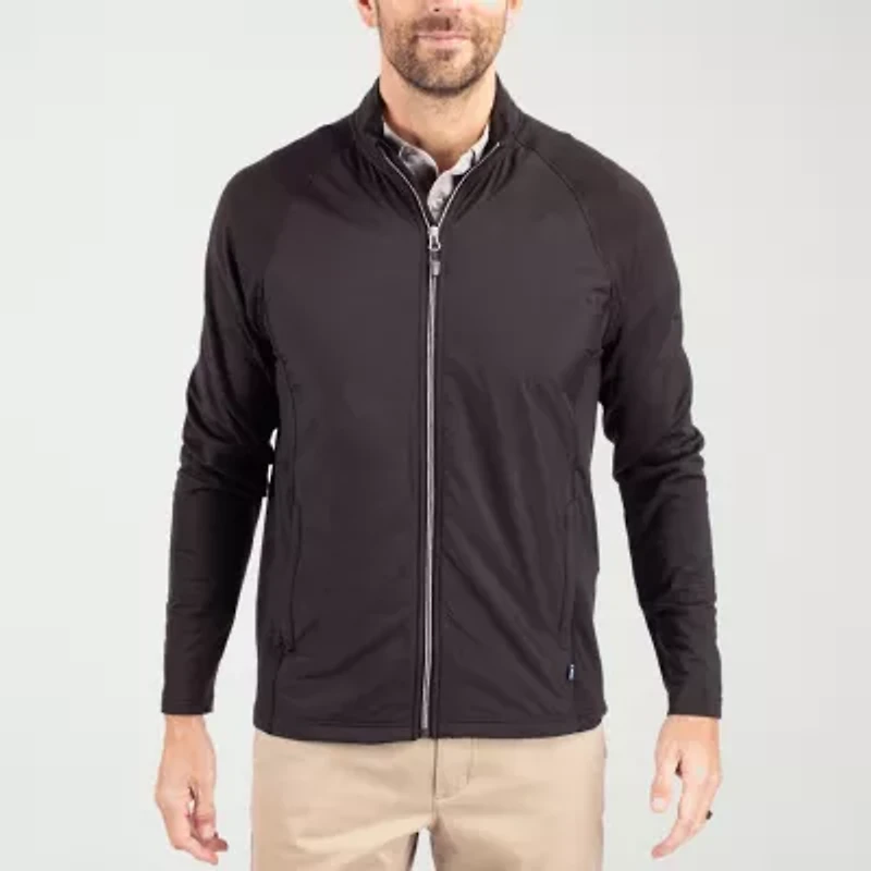 CUTTER & BUCK® Mens Water Resistant Lightweight Softshell Jacket