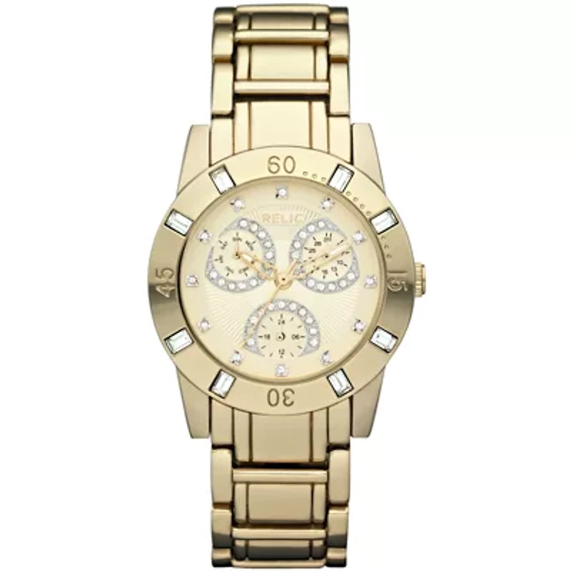 Relic® Beth Gold-Tone Steel Bracelet Watch ZR15681