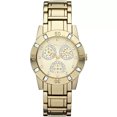 Relic® Beth Gold-Tone Steel Bracelet Watch ZR15681