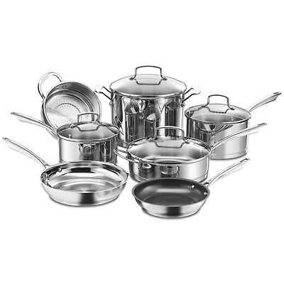 Cuisinart Professional Series Stainless Steel 11-pc. Cookware Set