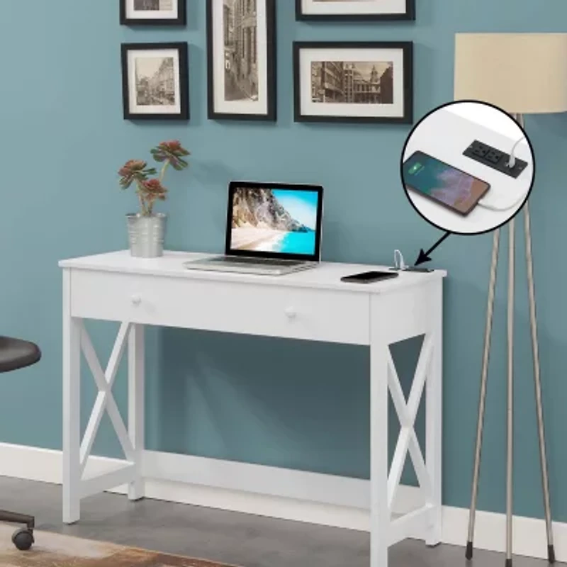 Convenience Concepts Oxford Writing Desk