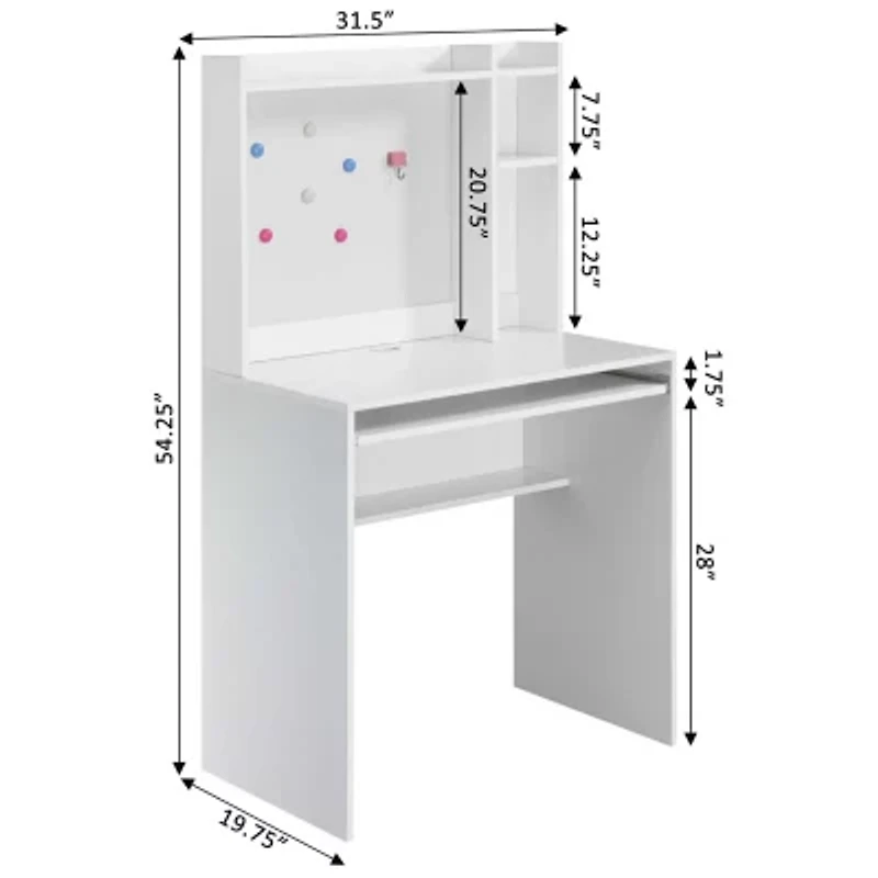 Convenience Concepts Designs2Go Student Desk