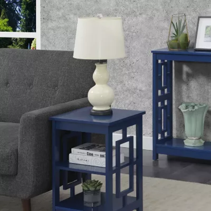 Town Square Living Room Collection Storage Console Table